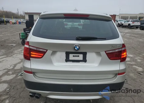 2011 BMW X3 xDrive35I z USA, uszkodzony, nr VIN 5UXWX7C57BL731708